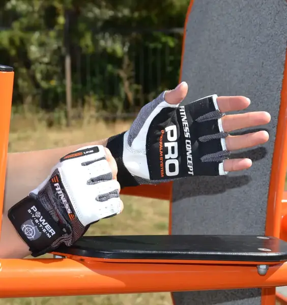 Рукавички для фітнесу Power System PS-2300 Fitness Grey/White XS купити недорого в Україні, фото 9