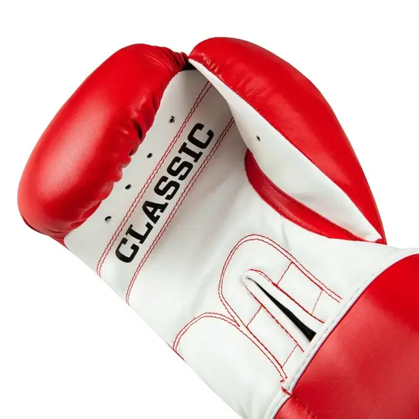 Боксерские перчатки TITLE Classic Pro Style 3.0 Red/White 12 oz (капа в комплекте) купить недорого в Украине, фото 5