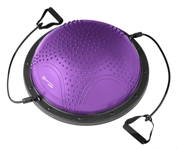 Балансувальна напівсфера з вкрапленнями Hop-Sport HS-MB058B фіолетова купити недорого в Україні, фото 7