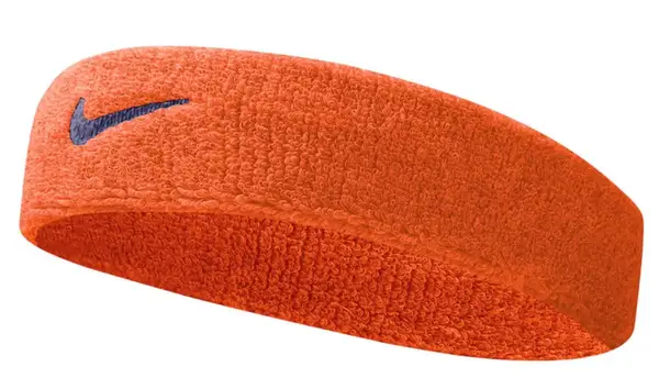 Повязка на голову Nike SWOOSH HEADBAND TEAM ORANGE/COLLEGE NAVY OSFM оранжевый Уни OSFM купить