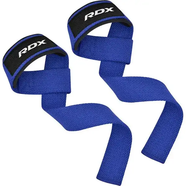 Лямки для тяги RDX W1 Gym Single Strap Синій Plus купити недорого в Україні, фото 3