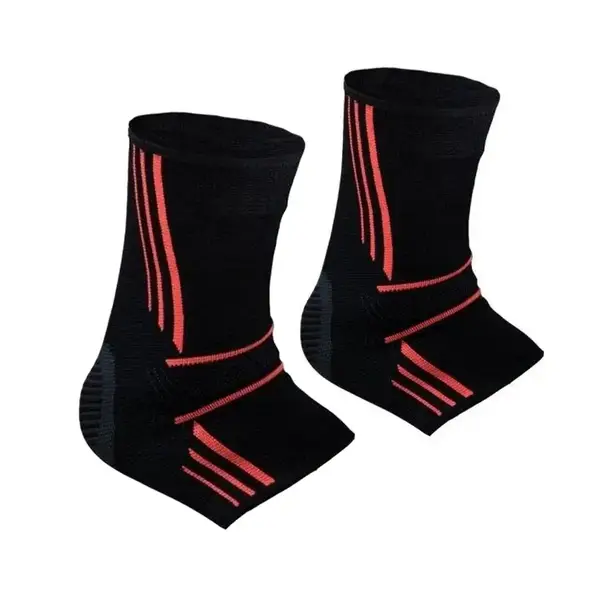 Бандажі на гомілкостоп Power System PS-6022 Ankle Support Evo Black/Orange L (пара) купити недорого в Україні, фото 5