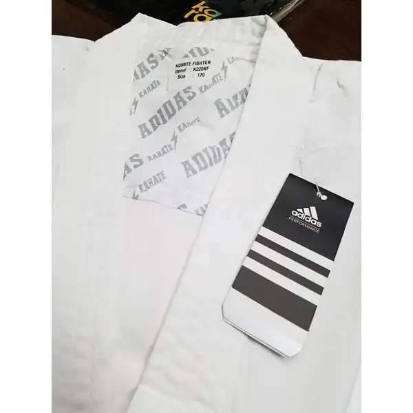 Кімоно для карате Kumite Fighter білий | ADIDAS K220KF 160 купити недорого в Україні, фото 12