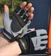 Рукавички для фітнесу MadMax MFG-871 Damasteel Grey/Black L купити