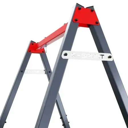 Каркас для гойдалки K-SPORT КSОZ016, 164 х 140 х 206 см - червоно-сірий купити недорого в Україні, фото 5