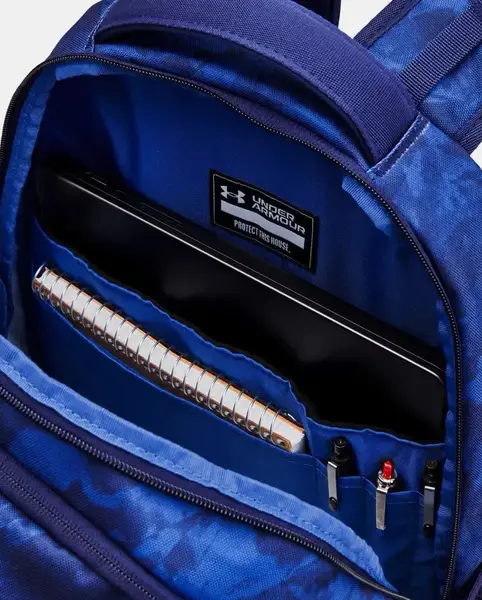 Рюкзак UA Hustle 6.0 Backpack 29L Синій/Чорний 51х32х17 см купити недорого в Україні, фото 5