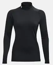 Лонгслів UA HG Armour Comp Mock LS чорний Чол MD купити