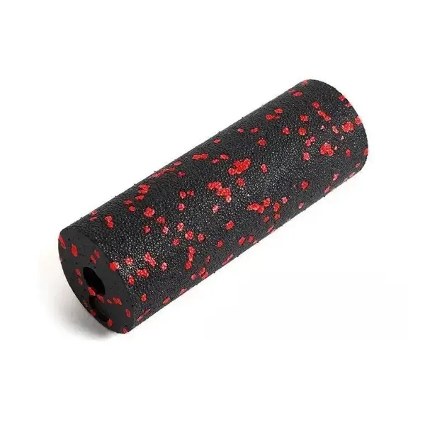 Массажный ролик (роллер) гладкий PowerPlay PP-4346 Mini EPP Foam Roller Черно/Красный (15x5,3см.) купить
