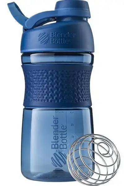 Шейкер спортивний (пляшка) BlenderBottle SportMixer Twist 20oz/590ml Navy купити недорого в Україні, фото 2