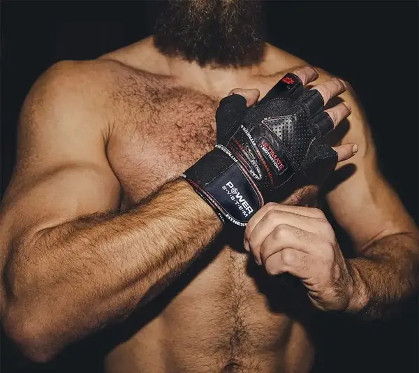 Перчатки для фитнеса Power System PS-2810 Ultimate Motivation Black Red Line XL купить недорого в Украине, фото 9