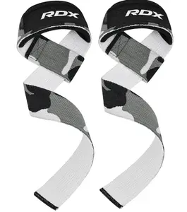 Лямки для тяги RDX W1 Gym Single Strap Білий/Сірий Plus купити