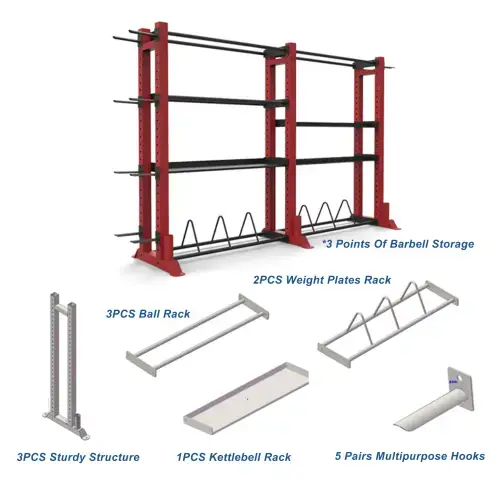 Многофункциональная стойка для аксессуаров Generation Fitness FF72C1B купить недорого в Украине, фото 5