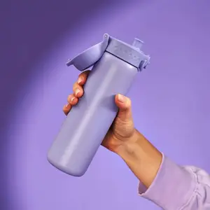 Бутылка для воды металлическая вакуумная ION8 500 мл. Vacuum Insulated, Light Purple купить