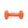 Гантель для фітнесу з вініловим покриттям Generation Fitness FF51D3A-1.5kg (помаранчевий)