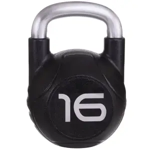 Гиря обрезиненная на 16 кг, цвет черный York (TA-2681-16) купить