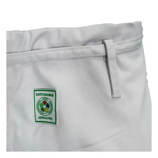 Кимоно для дзюдо Champion III Slim Fit с лицензией IJF | белый/золотые полосы 175 | ADIDAS J-IJF3 купить недорого в Украине, фото 7