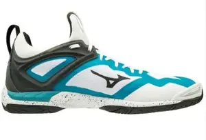 Кросівки чол. Mizuno WAVE MIRAGE 3 - Wht/Blk/EnamelBlu (40.5) UK7 купити