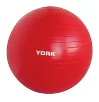 Фітбол York Fitness 55см червоний + насос купити