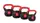 Гиря виниловая Toorx PVC 8 кг Black/Orange (KRP-8)