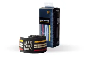 Бинты на колени MadMax MFA-292 Knee Wraps Black купить