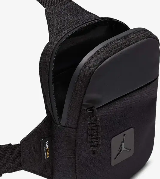 Сумка через плече Nike Jordan JAM FRANCHISE HIP BAG 1L чорний Чол 21 х 14 х 4 см купити недорого в Україні, фото 4