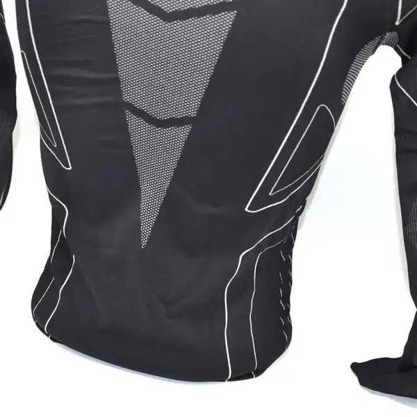 Термокофта (лонгслив) X TECH Maglia Race 3 Munica Lunga giroc Nero L/XL Черная купить недорого в Украине, фото 9