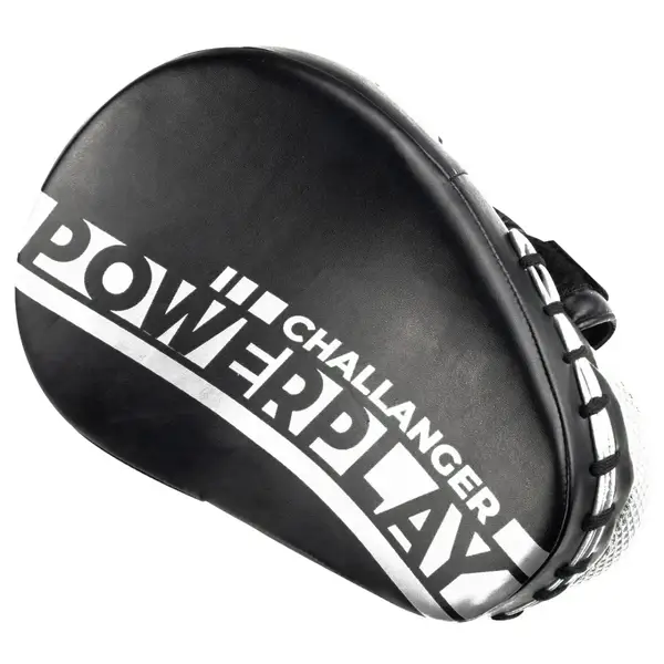 Лапы боксерские PowerPlay 3041 Challanger Черно-Белые PU [пара] купить недорого в Украине, фото 7