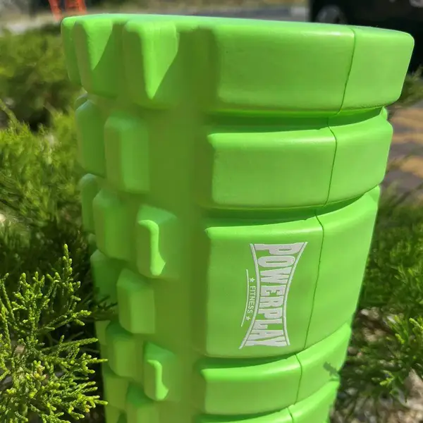 Масажний ролик (роллер) PowerPlay 4025 Massage Roller Зелений (33x14см.) купити недорого в Україні, фото 5