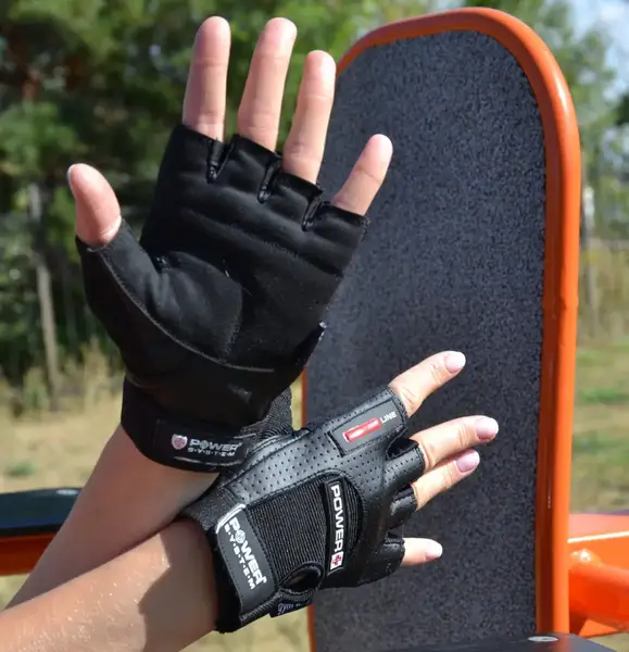 Перчатки для фитнеса Power System PS-2500 Power Plus Black XXL купить недорого в Украине, фото 6