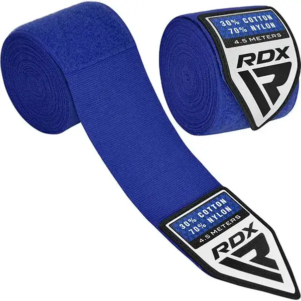 Бинты для бокса RDX WX Professional Boxing Hand Wraps Blue (4.5м.) купить