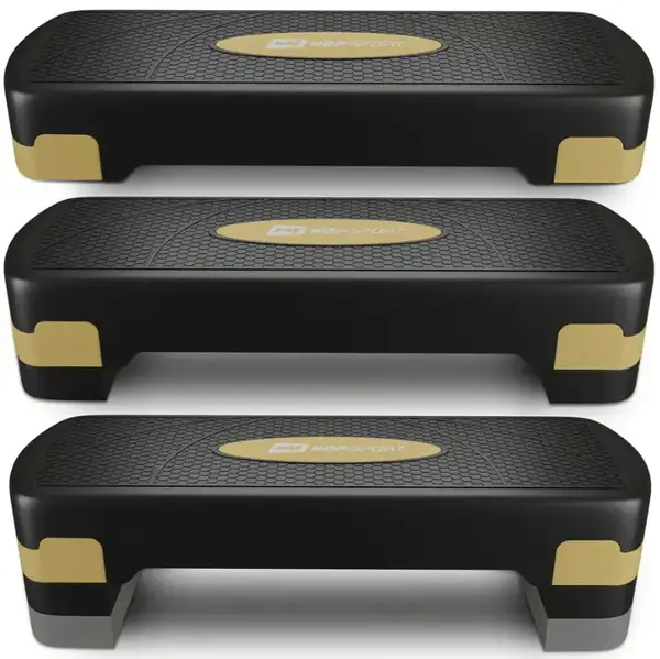 Степ платформа Hop-Sport HS-PP033AS чорно-золота купити недорого в Україні, фото 12