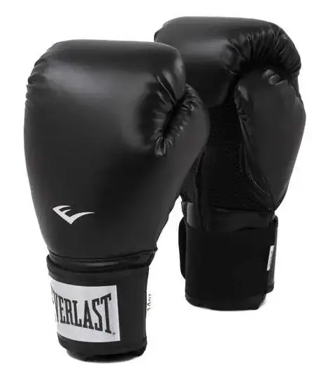 Боксерські рукавиці Everlast PROSTYLE BOX GL чорний Уні 12 унцій купити