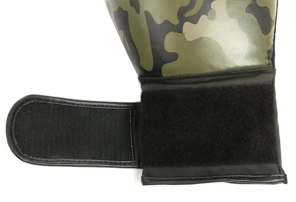 Боксерські рукавиці Everlast SPARK TRAINING GLOVE чорний, коричневий Уні 16 унцій купити недорого в Україні, фото 9