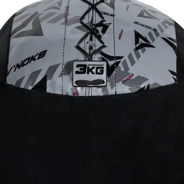 Медицинбол V`Noks 3 кг | Медичний м’яч для тренувань | Чорний купити недорого в Україні, фото 3