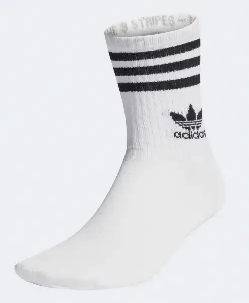 Носки Adidas CREW SOCK 3STR белый, черный Уни S (37-39) купить