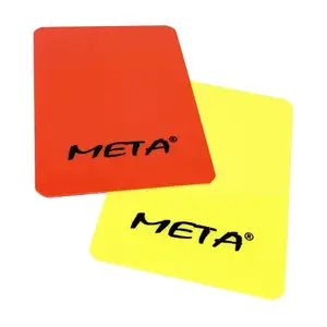 Набор карт рефери Meta Referee card set желтый, красный Уни 12х9 см купить