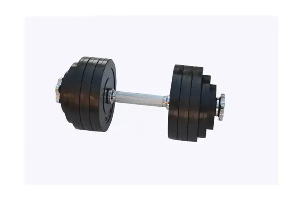 Гантелі набірні обгумовані по 20 кг Rn-Sport (2 шт) купити недорого в Україні, фото 4