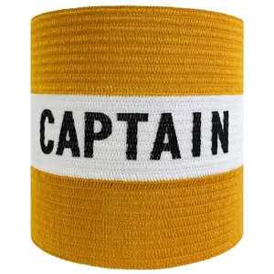 Повязка капитанская Meta Armband Striped Junior оранжевый, белый Уни OFSM купить