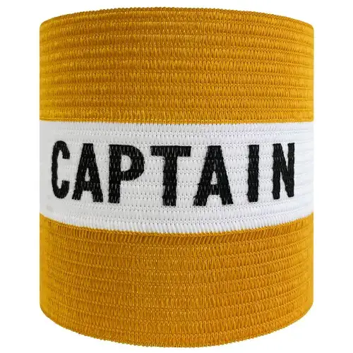 Повязка капитанская Meta Armband Striped Junior оранжевый, белый Уни OFSM купить