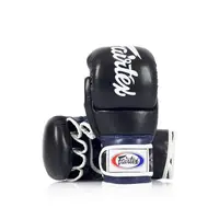 Рукавиці греплінгові для ММА Fairtex FGV18 Black/Blue M купити