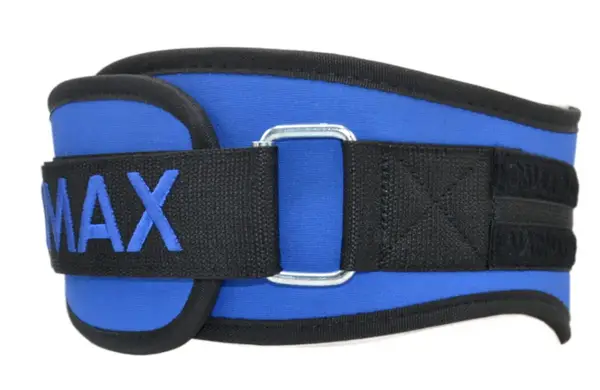 Пояс для важкої атлетики MadMax MFB-421 Simply the Best неопреновий Blue XL купити недорого в Україні, фото 5