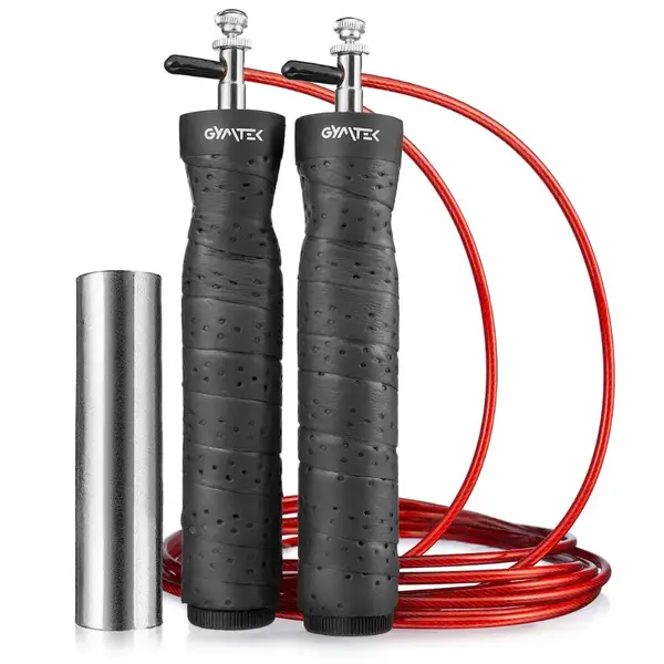 Скакалка Gymtek скоростная с утяжелителем, на подшипниках. купить недорого в Украине, фото 2