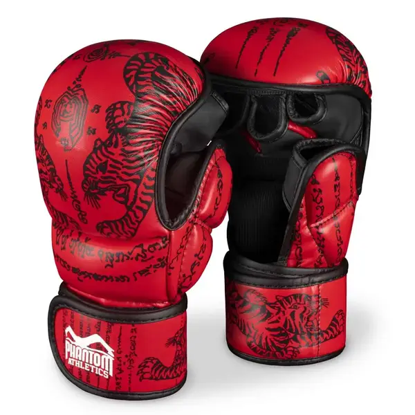 Перчатки для ММА Phantom Muay Thai Red L/XL купить недорого в Украине, фото 2