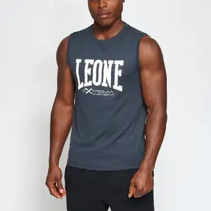 Футболка Leone Logo Sleeveless Серый L купить