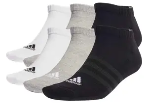 Шкарпетки Adidas C SPW LOW 6P білий, сірий, чорний Уні L (43-45) купити