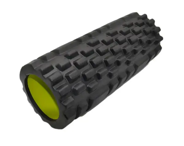Массажный ролик (роллер) PowerPlay 4025 Massage Roller Черно-зеленый (33x14см.) купить недорого в Украине, фото 4