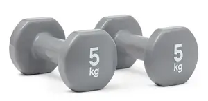 Гантели Reebok Dumbbells серый Уни 5 кг купить