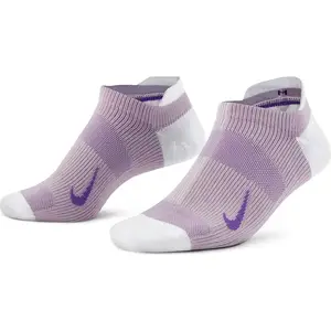 Носки Nike W NK EVERYDAY PLUS LTWT NS 3PR серый, фиолетовый Жен 34-38 купить