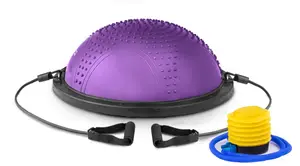 Балансувальна напівсфера з вкрапленнями Hop-Sport HS-MB058B фіолетова купити