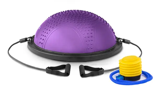 Балансувальна напівсфера з вкрапленнями Hop-Sport HS-MB058B фіолетова купити
